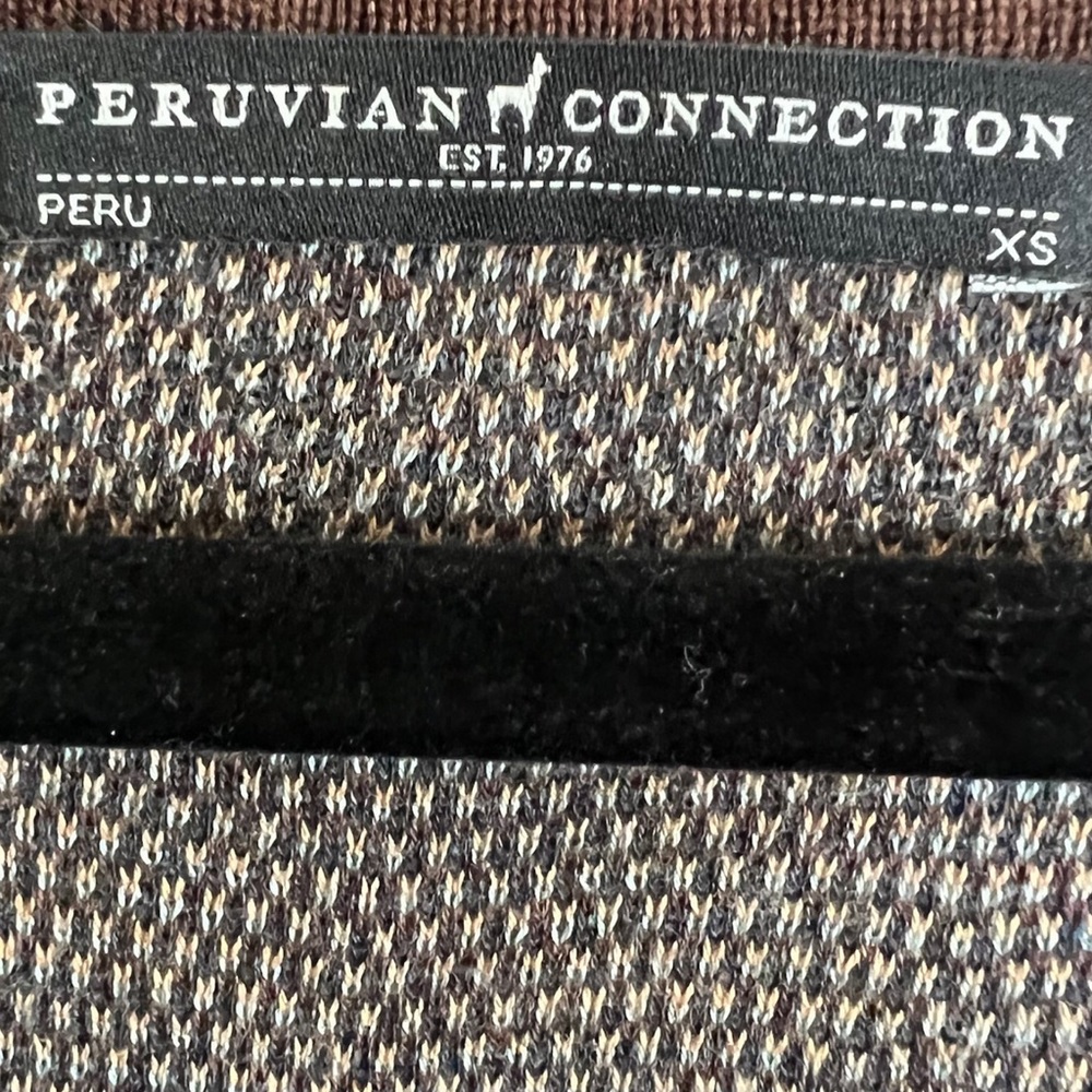 Peruvian Connection Brown Patterned Mini Dress - Picture 8 of 9